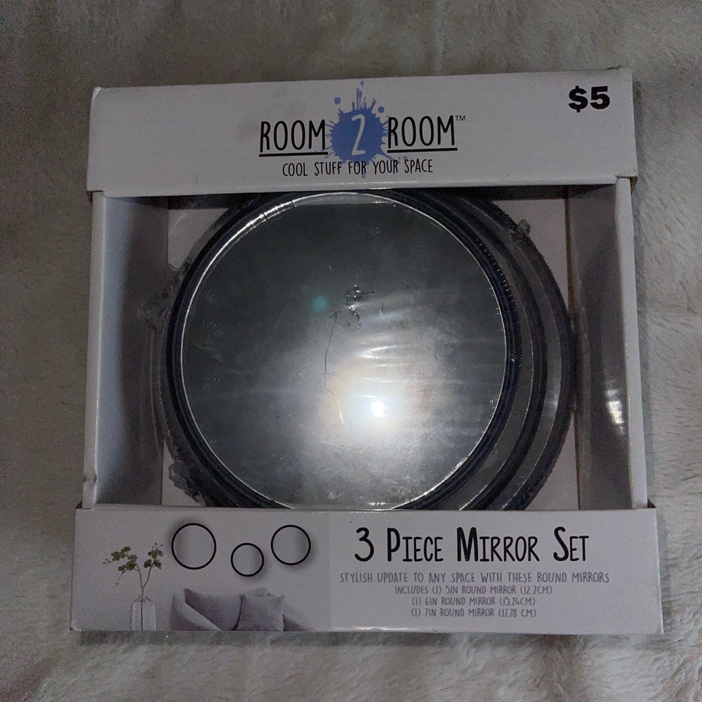 3 piece mirror set